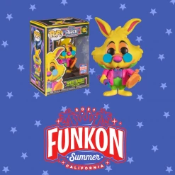 FUNKO 2021 SUMMER CONVENTION - FUNKON [Imported] [Pre-Order] Alice In Wonderland- White Rabbit (Blacklight) Funkon 2021 Exclusive Pop! Vinyl [Imported]