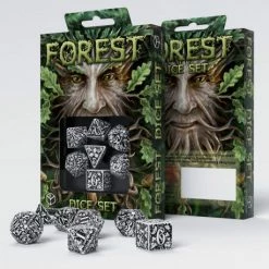 Aetherworks Q Workshop: Forest Dice Set 7 Isolation Boredom Busters - Puzzles And Games