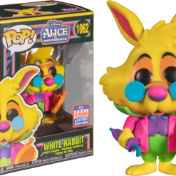 FUNKO 2021 SUMMER CONVENTION - FUNKON [Imported] [Pre-Order] Alice In Wonderland- White Rabbit (Blacklight) Funkon 2021 Exclusive Pop! Vinyl [Imported]