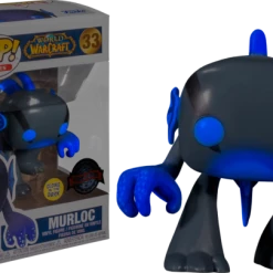 Funko World Of Warcraft - Murloc Black Glow Blizzard 30th Anniversary US Exclusive Pop! Vinyl [RS] Funko Pop! Vinyl Commons Collection