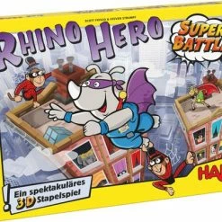 Let's Play Games Rhino Hero Superbattle Board Game Isolation Boredom Busters - Puzzles And Games