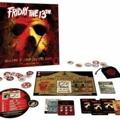 Lets Play Games Isolation Boredom Busters - Puzzles And Games Friday The 13th Horror At Camp Crystal Lake A Board Game