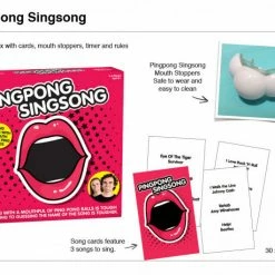 VR Distribution Ping Pong Sing Song Isolation Boredom Busters - Puzzles And Games