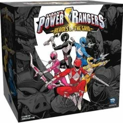 Renegade Game Studios Saban's Power Rangers: Heroes Of The Grid Isolation Boredom Busters - Puzzles And Games