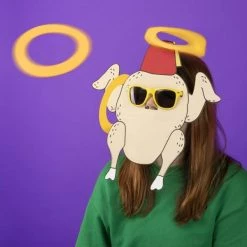 GeekX Isolation Boredom Busters - Puzzles And Games Friends - Turkey Hoopla Game