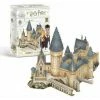 Lets Play Games Isolation Boredom Busters - Puzzles And Games Harry Potter Wizarding World Hogwarts Great Hall 3D Puzzle