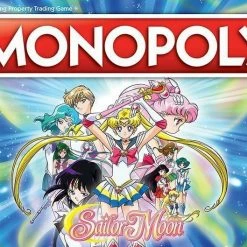 Hasbro Gaming Isolation Boredom Busters - Puzzles And Games Monopoly: Sailor Moon Edition