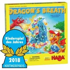 Let's Play Games Dragon's Breath Board Game Isolation Boredom Busters - Puzzles And Games