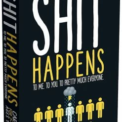 Crown & Andrews Isolation Boredom Busters - Puzzles And Games Shit Happens (18+ Years)